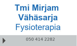 Tmi Mirjam Vähäsarja logo